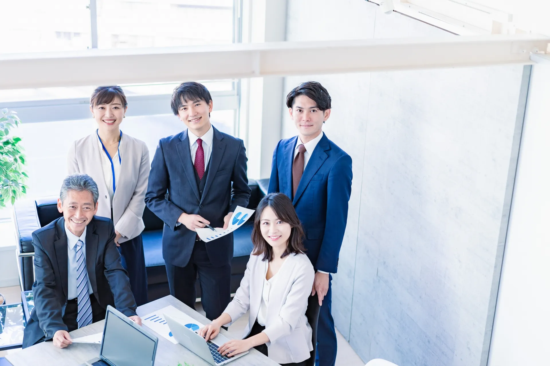結束力の高いビジネスチーム